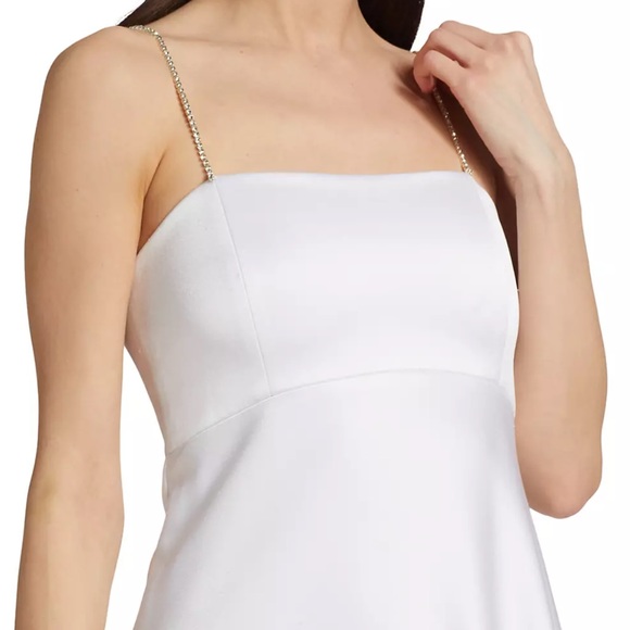 Alice + Olivia Sutton Crystal-Embellished Minidress NWT - Picture 6 of 7